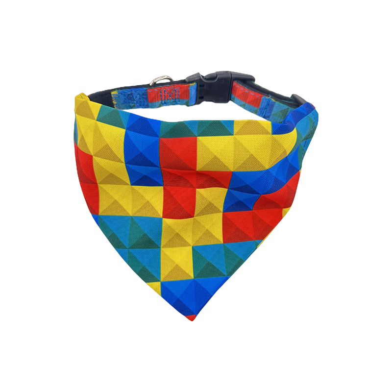 Bandanas Madraí Buffalo Bandanas Coiléir Peataí le haghaidh Cait Madraí Beaga Meánmhéide